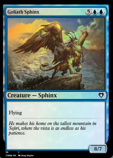 Goliath Sphinx FOIL