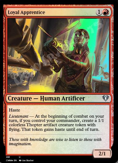 Loyal Apprentice FOIL