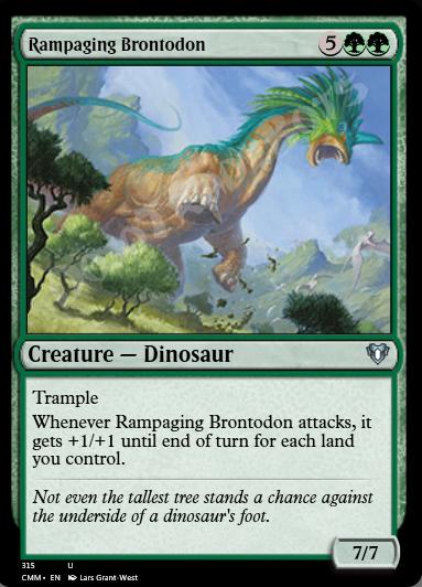 Rampaging Brontodon