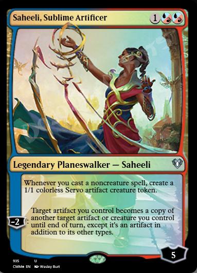 Saheeli, Sublime Artificer FOIL