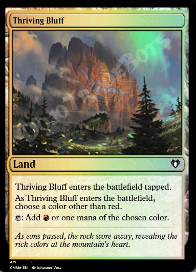 Thriving Bluff FOIL