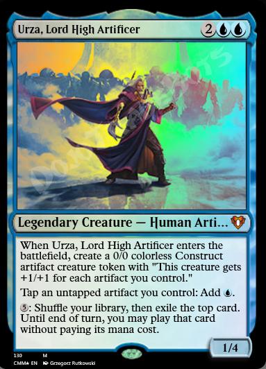 Urza, Lord High Artificer FOIL