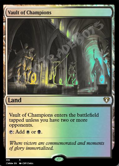 Vault of Champions FOIL