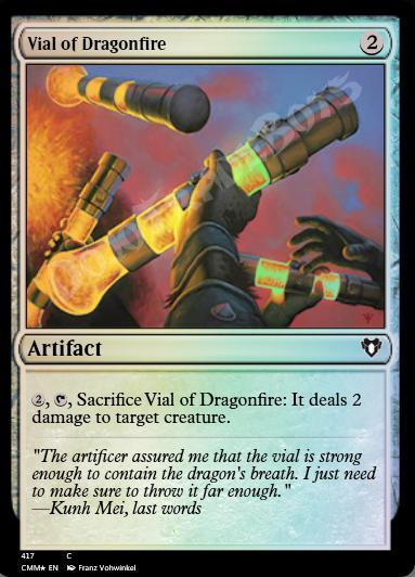 Vial of Dragonfire FOIL