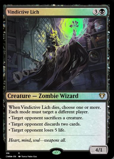 Vindictive Lich FOIL