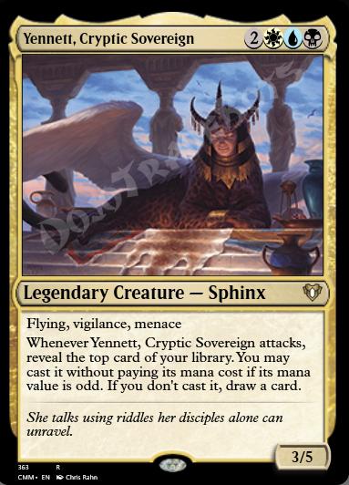 Yennett, Cryptic Sovereign