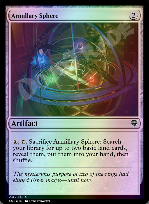 Armillary Sphere FOIL