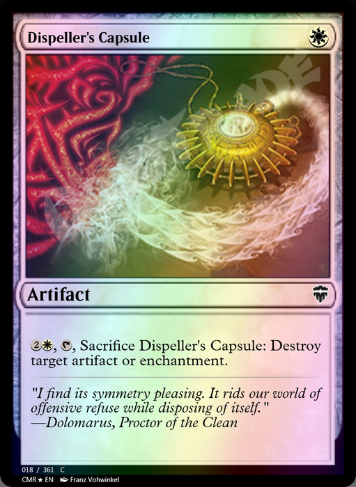 Dispeller's Capsule FOIL