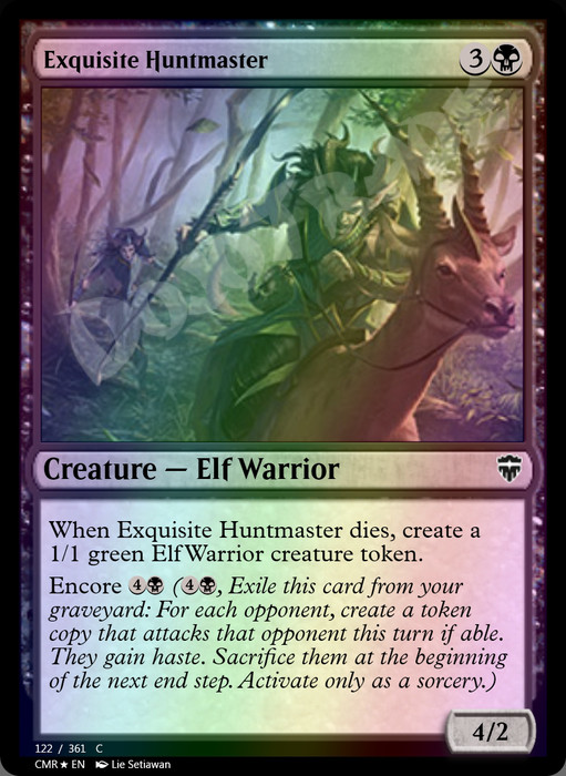 Exquisite Huntmaster FOIL