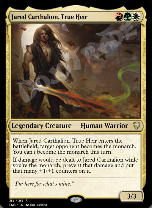 Jared Carthalion, True Heir