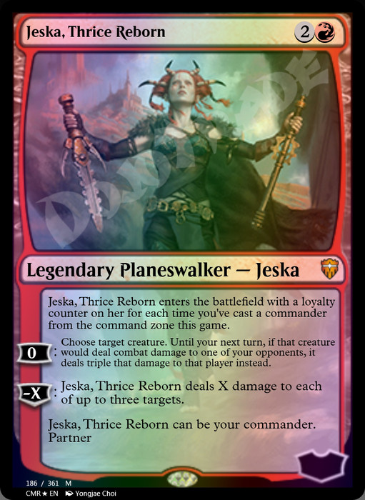 Jeska, Thrice Reborn FOIL