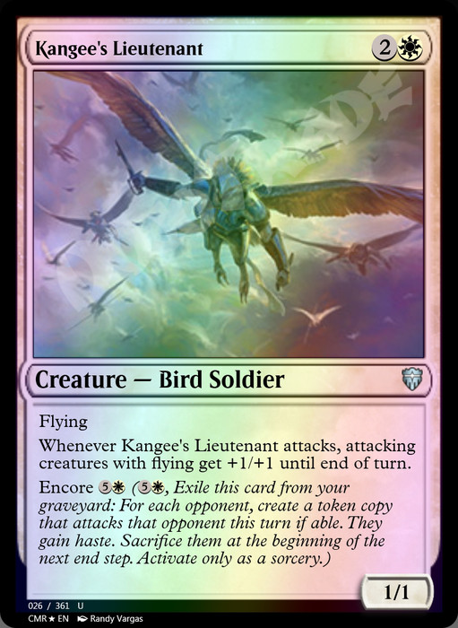 Kangee's Lieutenant FOIL