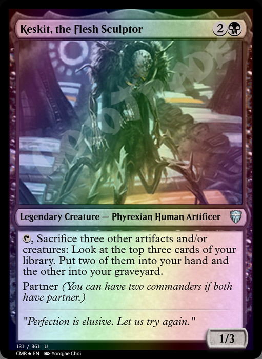 Keskit, the Flesh Sculptor FOIL