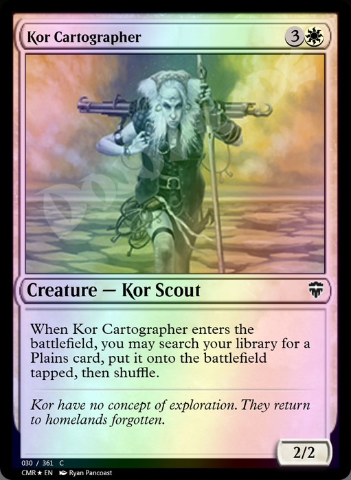 Kor Cartographer FOIL