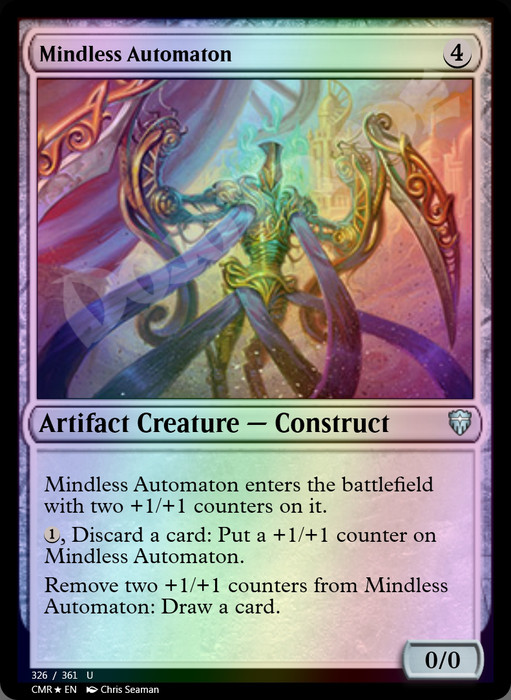 Mindless Automaton FOIL