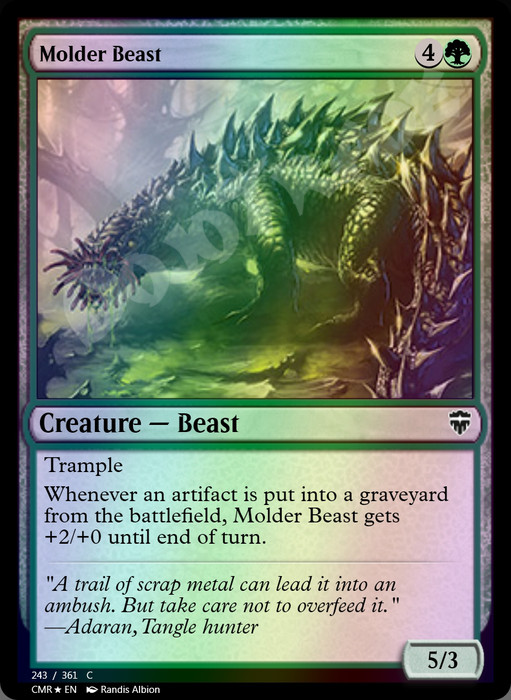 Molder Beast FOIL