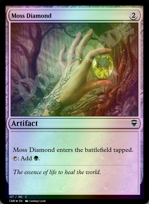 Moss Diamond FOIL