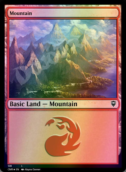 Mountain (#508) FOIL