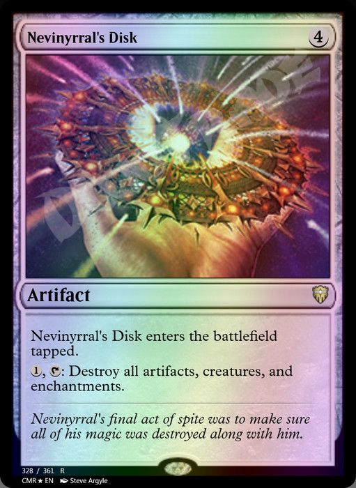 Nevinyrral's Disk FOIL