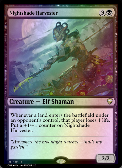 Nightshade Harvester FOIL