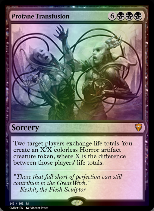 Profane Transfusion FOIL