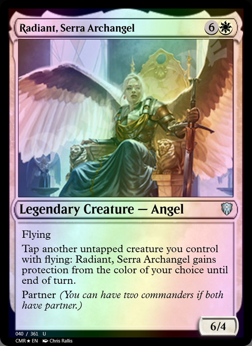 Radiant, Serra Archangel FOIL