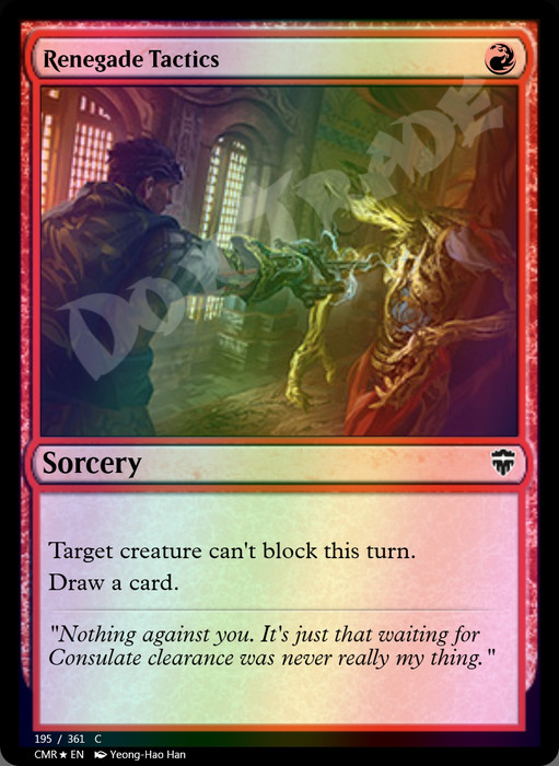 Renegade Tactics FOIL