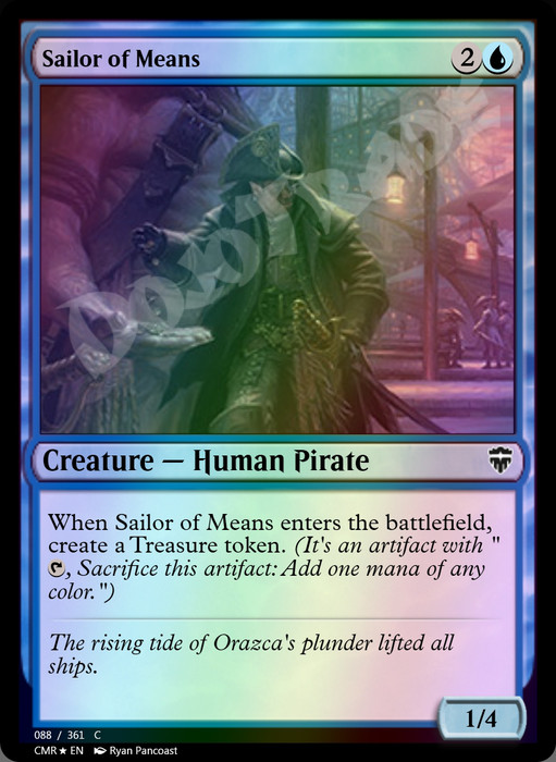 Sailor of Means FOIL