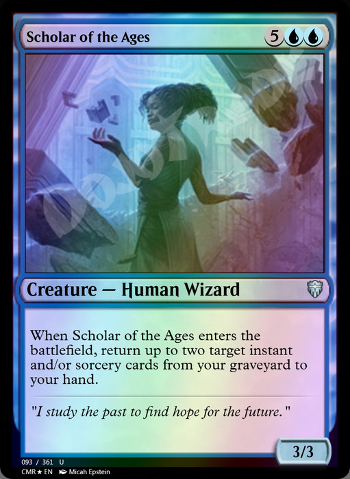 Scholar of the Ages FOIL