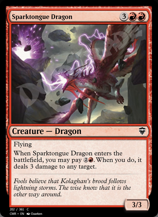 Sparktongue Dragon