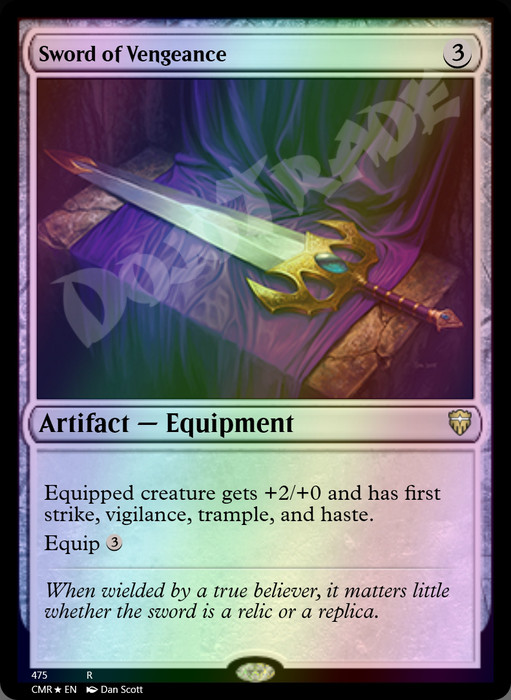 Sword of Vengeance FOIL