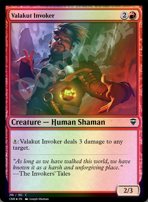 Valakut Invoker FOIL