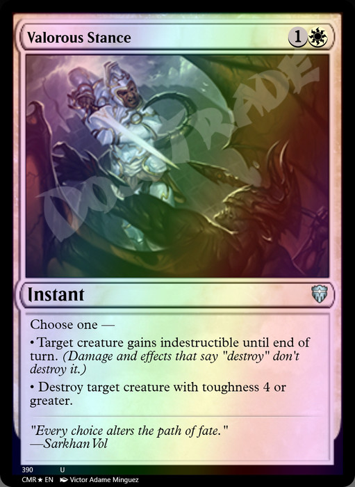 Valorous Stance FOIL