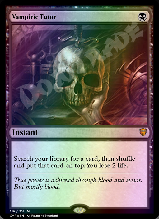 Vampiric Tutor FOIL