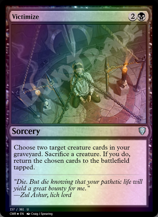 Victimize FOIL