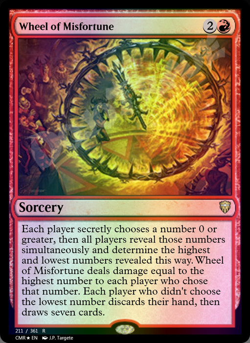 Wheel of Misfortune FOIL