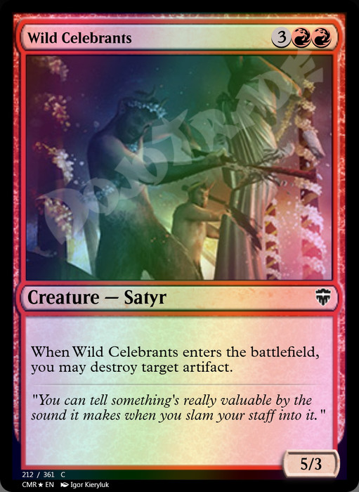 Wild Celebrants FOIL