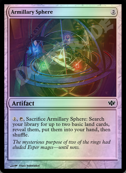 Armillary Sphere FOIL