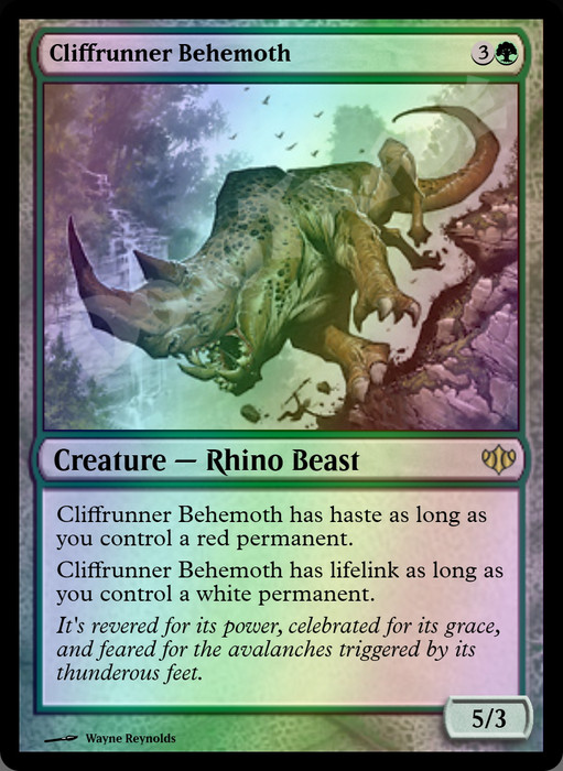 Cliffrunner Behemoth FOIL