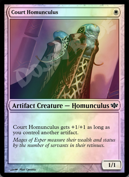 Court Homunculus FOIL