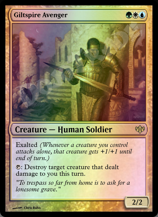 Giltspire Avenger FOIL