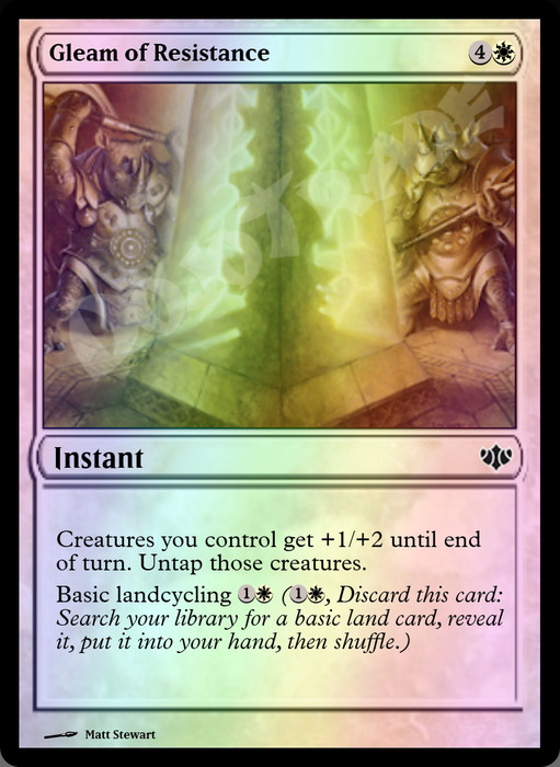 Gleam of Resistance FOIL