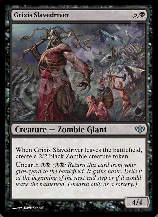 Grixis Slavedriver