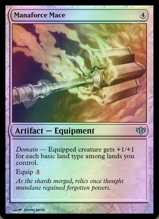 Manaforce Mace FOIL