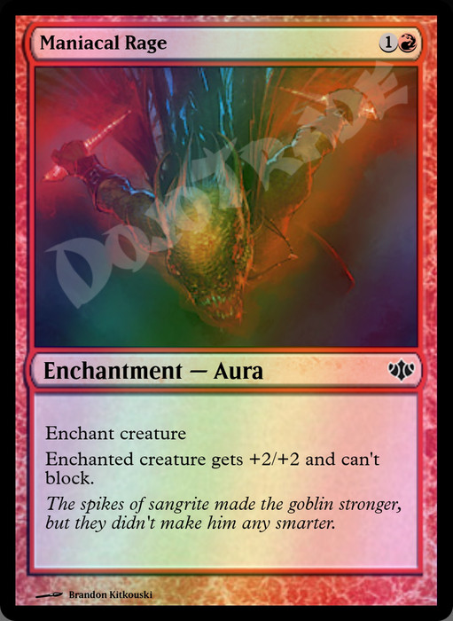 Maniacal Rage FOIL