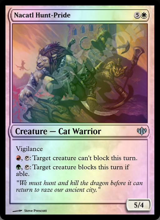 Nacatl Hunt-Pride FOIL