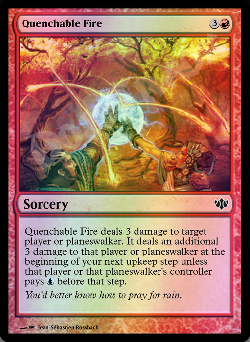 Quenchable Fire FOIL