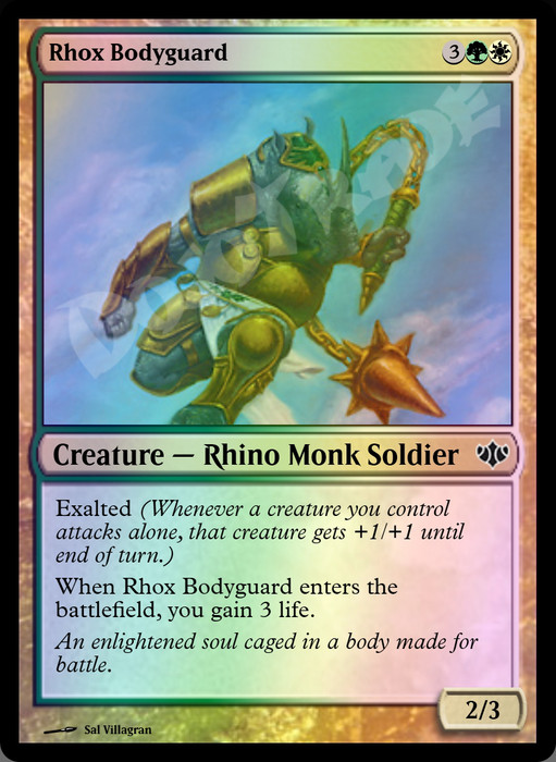 Rhox Bodyguard FOIL