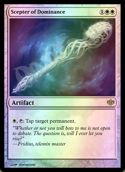 Scepter of Dominance FOIL