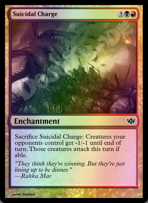 Suicidal Charge FOIL